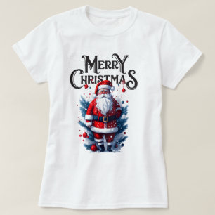 T-shirt Joyeux Noël Père Noël Pyjama