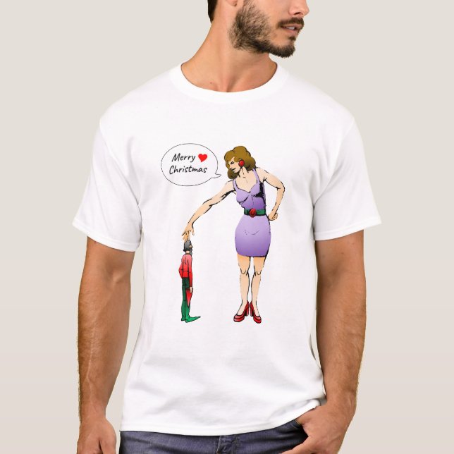 T-shirt Joyeux Noël Petit Lutin (Devant)