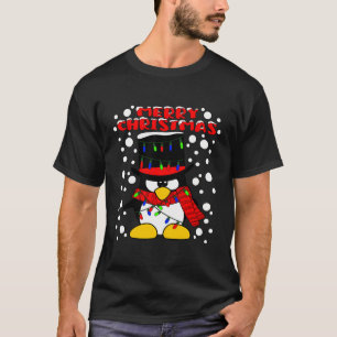 T-shirt Joyeux Noël Pingouin Krimbles Mignonne Noël laid