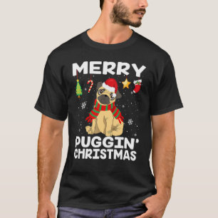 T-shirt Joyeux Noël Puggin' Pyjama Famille Assorti Hol