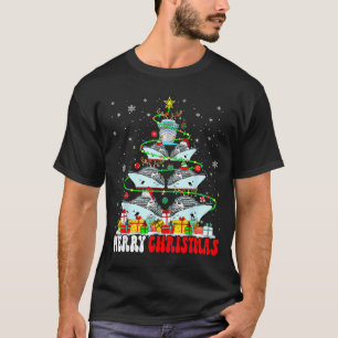 T-shirt Joyeux Noël Renne Elfe Père Noël Navires de croisi