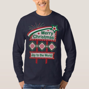 T-shirt Joyeux Noël Rétro Marquee – Joie au Monde