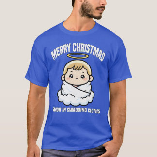 T-shirt JOYEUX NOËL SAUVEUR EN LANGES Ba famil