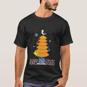 T-shirt Joyeux Noël Seagull drôle Pasty cornique Holida