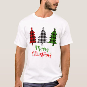 T-shirt Joyeux Noël Squad Rouge Blanc Vert Noël
