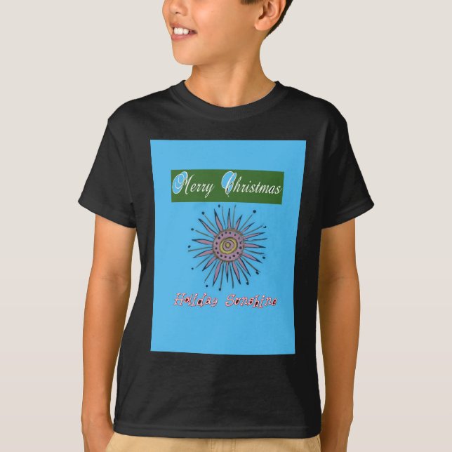 T-shirt Joyeux Noël Sunshine (Devant)