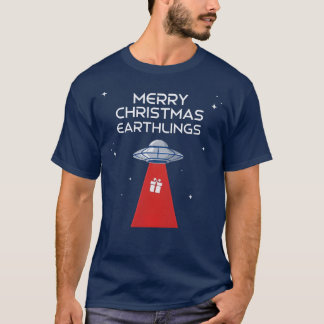 T-shirt Joyeux Noël, Terriens, l'UFO Festif !