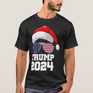 T-shirt Joyeux Noël Trump 2024