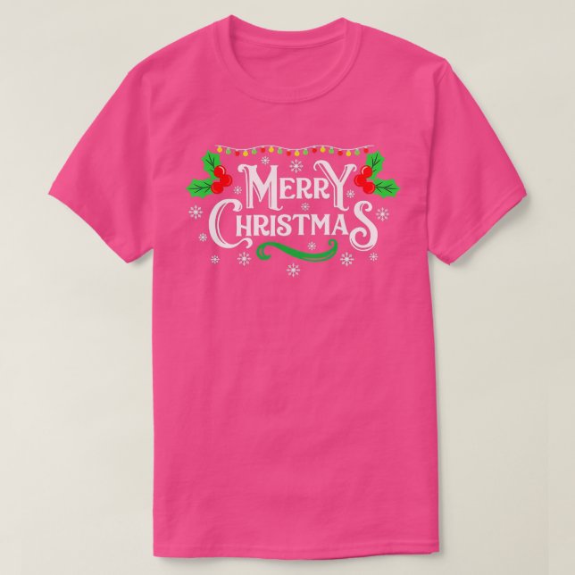 T-shirt Joyeux Noël TShirt1 (Design devant)