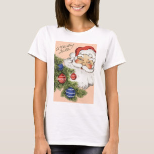T-shirt Joyeux Noël vintage ! Santa Claus jovial