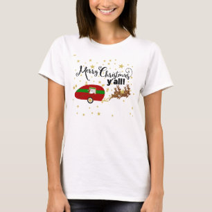 T-shirt Joyeux Noël vous typographie et ardoise de Père