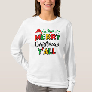 T-shirt Joyeux Noël Y'all
