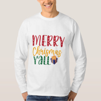 T-shirt Joyeux Noël y'all