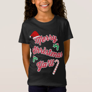 T-Shirt Joyeux Noël Ya'll Trailer Cat