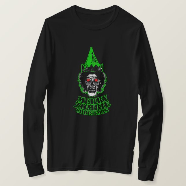T-shirt Joyeux Noël Zombie (Design devant)