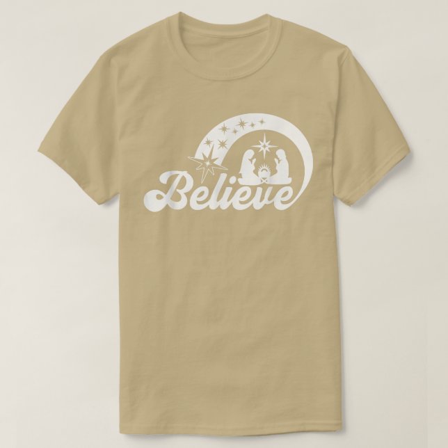 T-shirt Joyeux NoëlCroire  (Design devant)