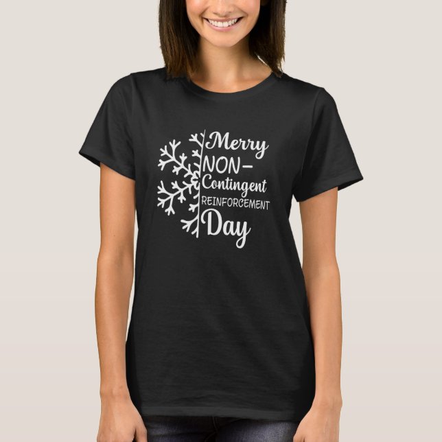 T-shirt Joyeux non-convainquant Jour de renforcement Compo (Devant)