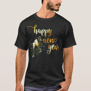 T-shirt Joyeux Nouvel An 2018 Meilleurs Souhaits Nouveau D