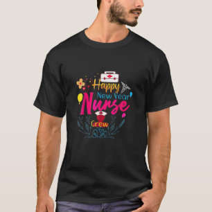 T-shirt Joyeux Nouvel An 2022 Infirmière-Fournitures