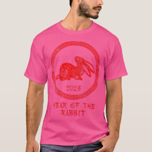T-shirt Joyeux Nouvel An Chinois 2023 Année Du Lapin (2