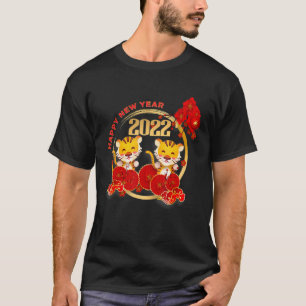 T-shirt Joyeux Nouvel An Chinois Drôle Année Du Tigre 20