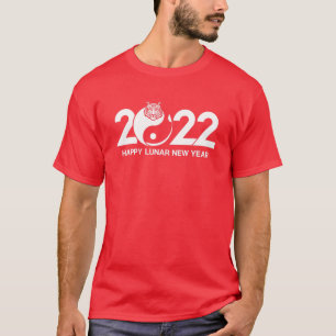 T-shirt Joyeux Nouvel An Vietnamien 2022 T Tiger Zodiac Yi