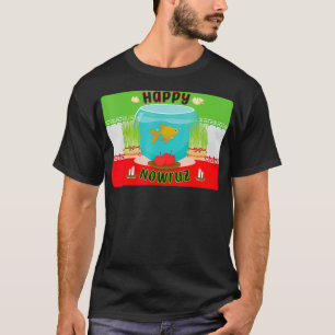 T-shirt Joyeux Nowruz perse nouvelle année 2022 Poisson d'