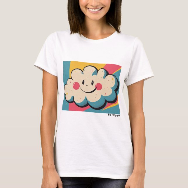 T-shirt Joyeux nuage (Devant)