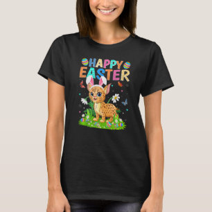 T-shirt Joyeux oeuf de lapin de Pâques amusant Bobcat dima