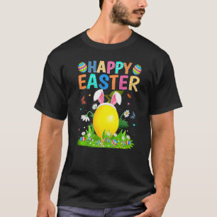 T-shirt Joyeux oeuf de lapin de Pâques Citron amusant dima