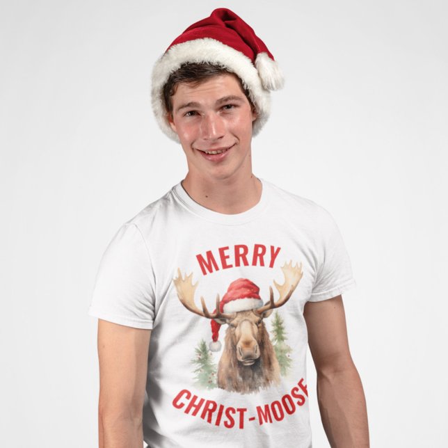 T-shirt Joyeux orignal de Noël (Créateur téléchargé)