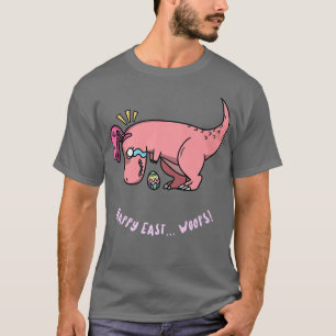 T-shirt Joyeux Pâques de Pâques Dinosaures Drôle Design