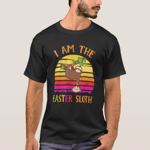 T-shirt Joyeux Pâques Jour 2022 Vintage Je Suis La Fente D