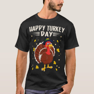 T-shirt Joyeux pèlerin de la Turquie pour Thanksgiving D