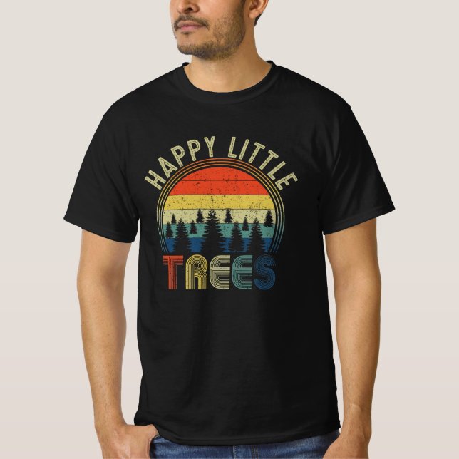 T-shirt Joyeux petits arbres (Devant)