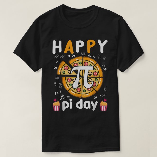 T-shirt Joyeux Pi Day 2022 Étudiant 3 (Design devant)
