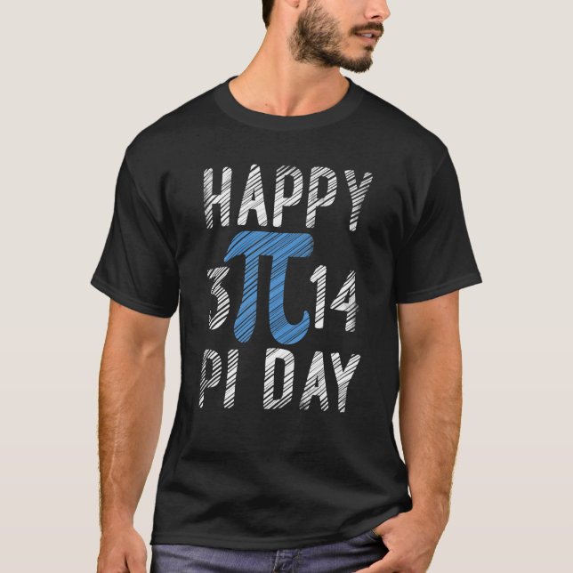 T-shirt Joyeux Pi Day Love Math Algebra Geek Enseignant ét (Devant)