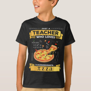 T-shirt Joyeux Pi Day Math Enseignants Étudiants Pizza Lov