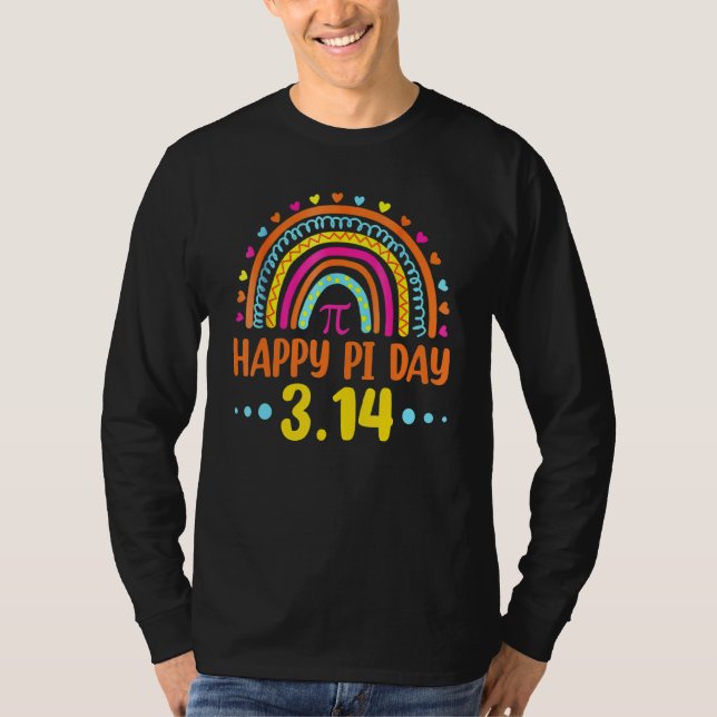 T-shirt Joyeux Pi Day Mathématiques enseignant de mathémat (Devant)