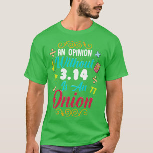 T-shirt Joyeux Pi Day National Anniversaire Funny Math Gee