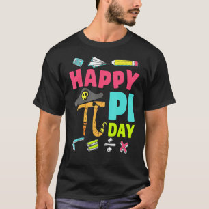 T-shirt Joyeux Pi Day Pirate Math Enseignant Enfant Garçon