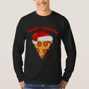 T-shirt Joyeux Pizzamas Pizza Pyjamas cadeaux de Noël
