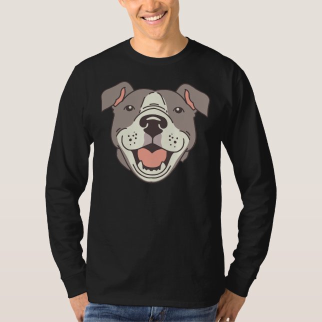 T-shirt Joyeux Pots De Bulles Sur Rouge (Devant)