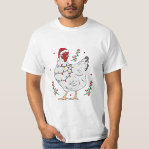 T-shirt Joyeux poulet de Noël