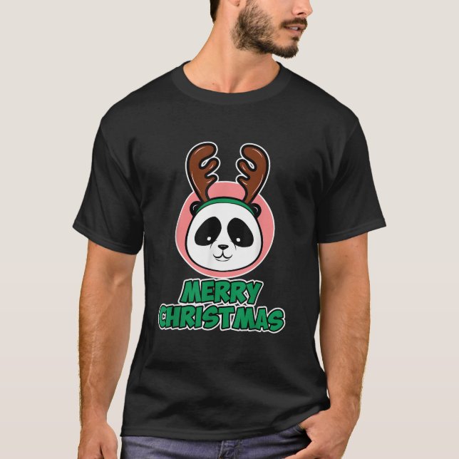 T-shirt Joyeux pour les fans de Panda Panda (Devant)