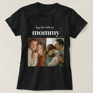 T-shirt Joyeux premier anniversaire de maman collage de ph