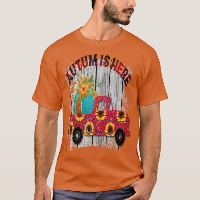 T-shirt Joyeux premier jour d'automne Oversized 3 (Devant)
