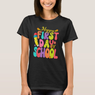 T-shirt Joyeux Premier Jour De L'École Enseignantes Femmes