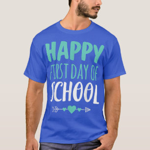 T-shirt Joyeux Premier Jour De L'École Étudiant Flèche C
