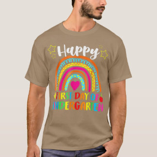 T-shirt Joyeux Premier Jour De L'École Maternelle Professe